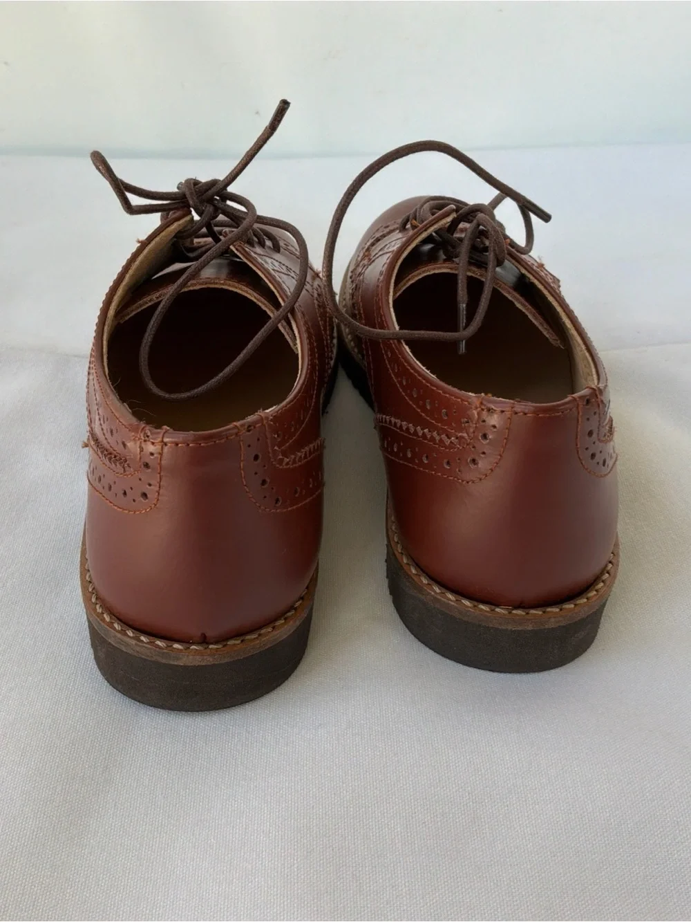 Beatrice & George Brown Oxford Shoes Youth Size 30 / US Size 12 New !!